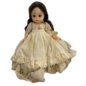 Madame Alexander Argentina 8" Doll Original Floral Dress Vintage